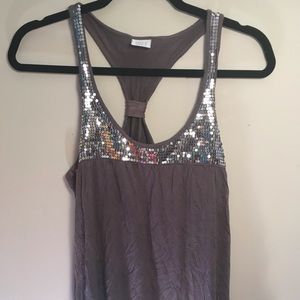 Suzy glitter top
